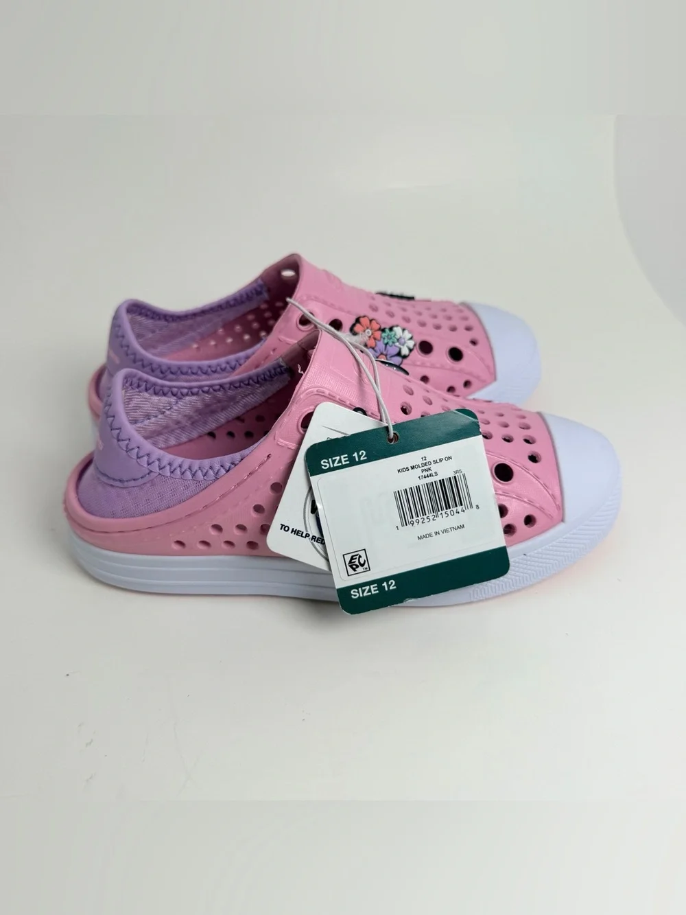 Skechers Pink & Purple Butterfly Water Clogs for Kids